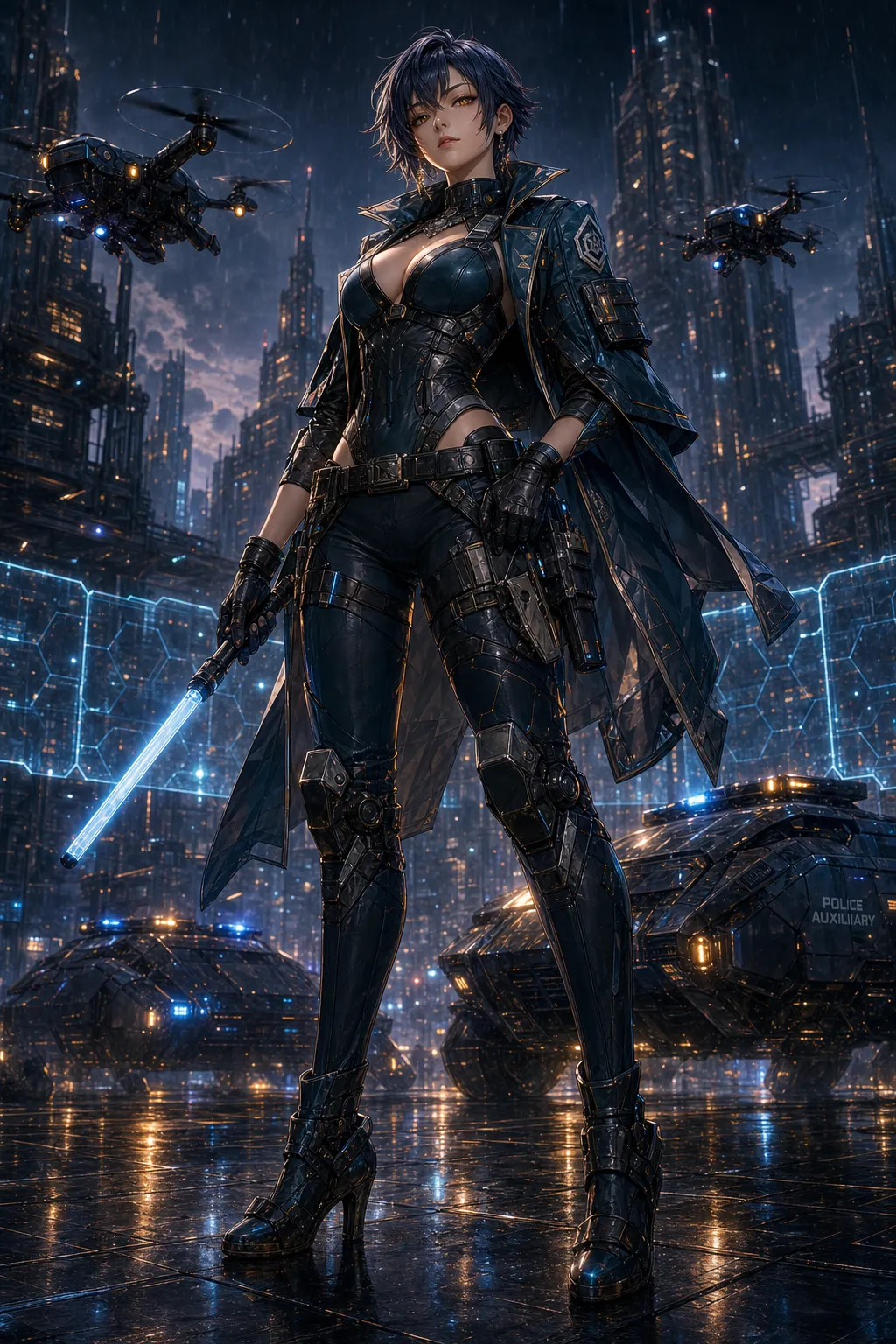 Frontier silhouette concept art 4
