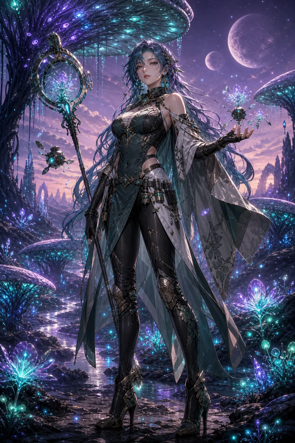 Frontier silhouette concept art 8