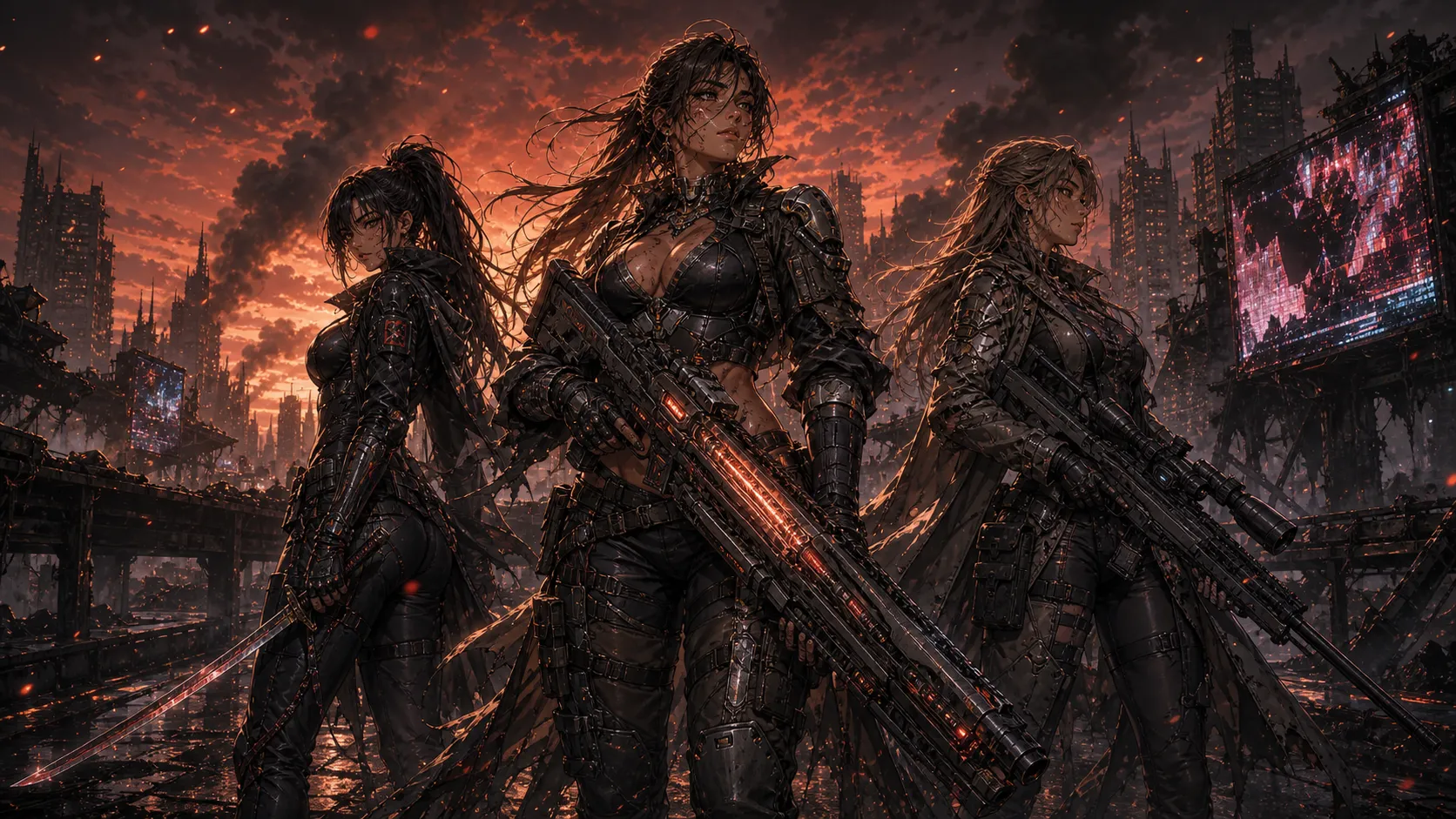 Frontier silhouette concept art 78